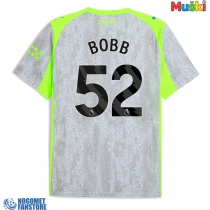 Manchester City Oscar Bobb #52 Rezervni Dres 2025-26 Kratak Rukav